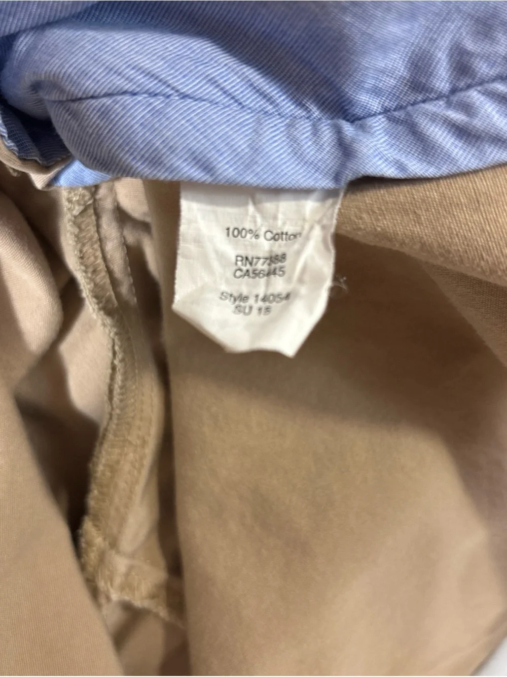 J. Crew Men's Flat Front Chino Shorts - Tan